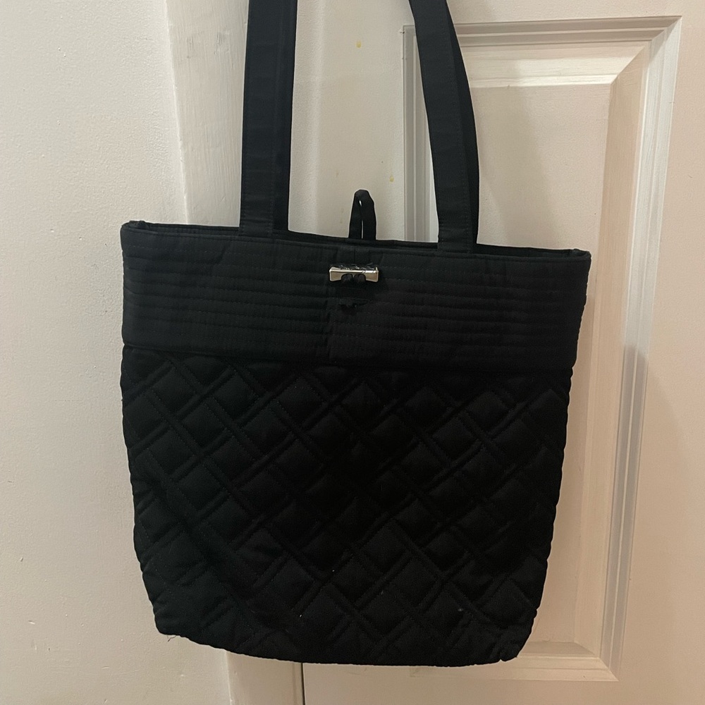 BLACK Vera Bradley Tote Bag